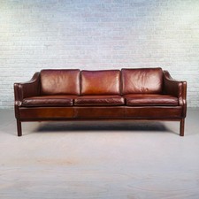 1970s Vintage Danish Dark Tan