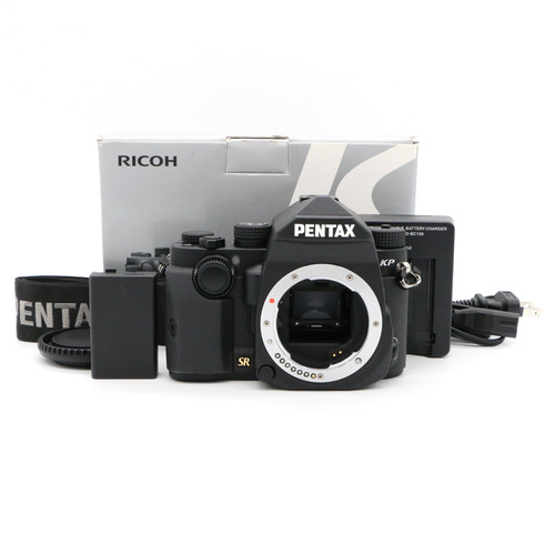 Pentax black dslr - kp,