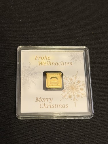 Geiger gold bar gram - 1, .9999