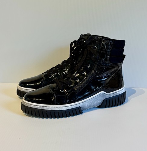 Gabor black patent leather - black,
