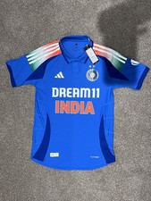 Genuine ADIDAS India Cricket Jersey 2025 ODI One Day PlayerShirt SMALL RRP £70