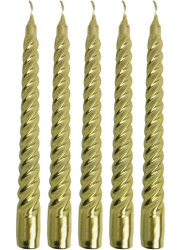 Twisted spiral candles wax - twisted,