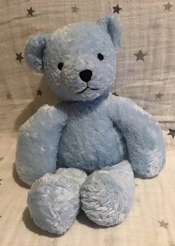 Mothercare blue teddy - mothercare, bear