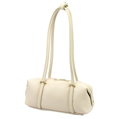 Cream italian leather - cream,