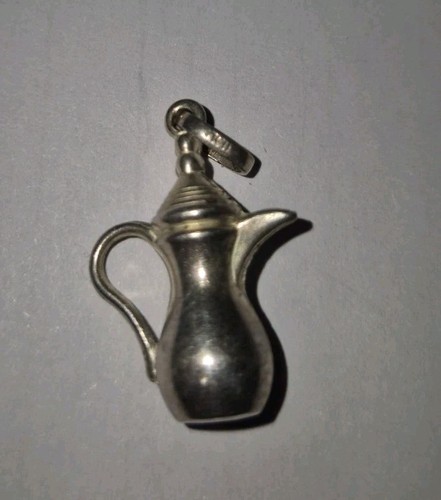 Vintage 925 silver dallah - silver,