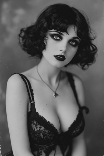 Vintage glamour risque photo - glamour,