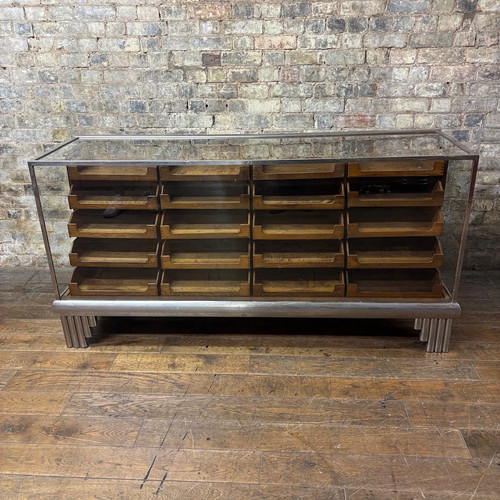1930s oak chrome - oak, &