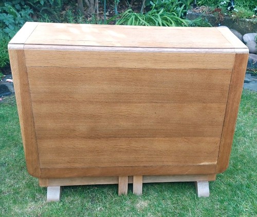 Vintage drop leaf solid oak - solid,