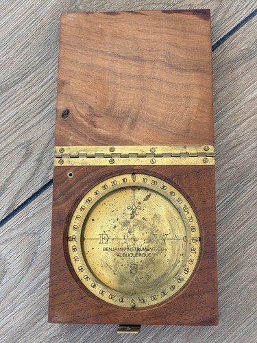 Vintage surveyor compass - vintage, in