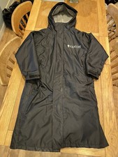 Equicoat Women's Winter Waterproof Equestrian Coat Size Medium Black