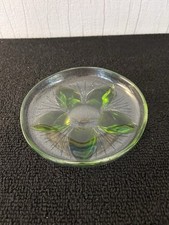 Lotus Flower Crystal Plate Lalique