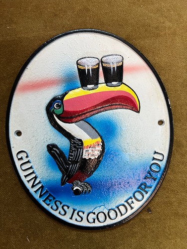 Cast metal guinness - metal,