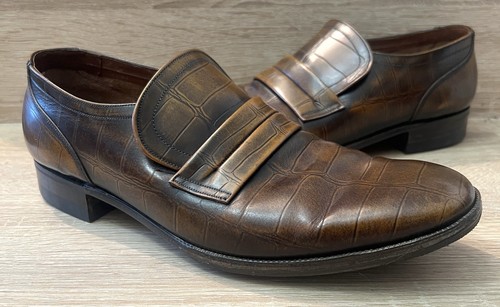 Barker penny loafers brown - barker,