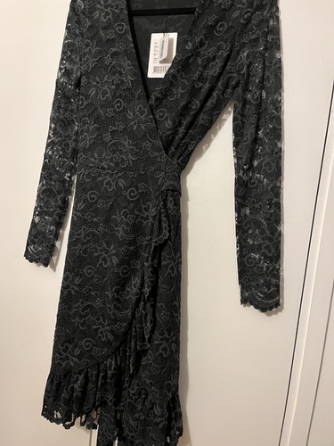 Ganni forest green lace - forest,