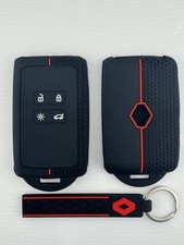 2x Renault Key Fob Cover Black