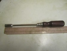 GEDORE "GERMANY" NO33B WOODEN HANDLED NUT RUNNER 1BA EXCELLENT CONDITION