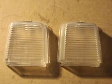 Lucas L662 Hilman Minx clear flasher lamp lenses. VGC/ NOS