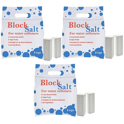 Pack block salt - block, water