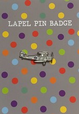 TIGER MOTH Aircraft RAF Lapel