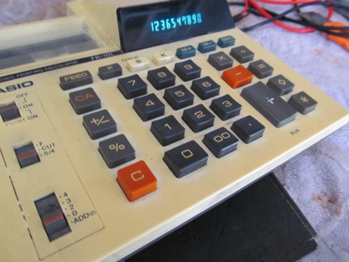 Vintage casio 101 printing - casio,