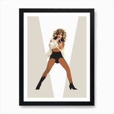 Tina Turner Icon Poster Art Print Framed Wall Art Poster Canvas Print Picture