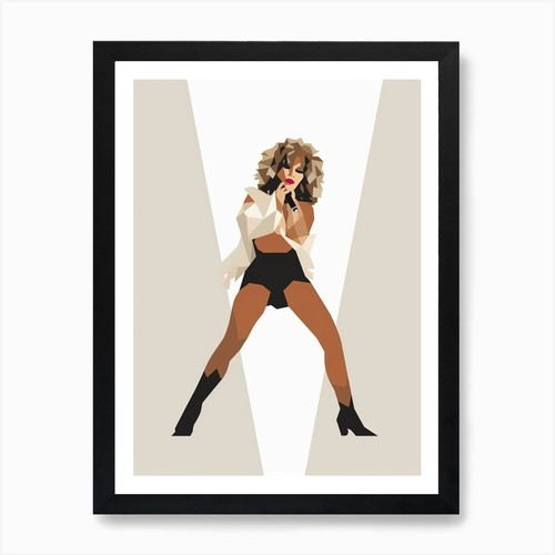 Tina turner icon poster art - tina,