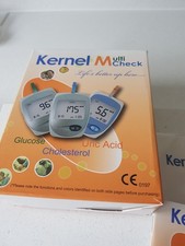 Multi Check Blood Glucose - Uric acid and Cholesterol Meter . Make  Kernel. 