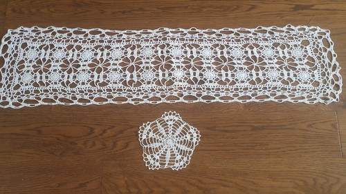 Handmade crocheted 100 - crocheted, cotton