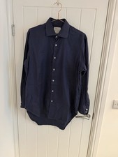 Navy Blue Long Sleeve TM Lewin