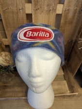 Vintage Ski Head Band Barilla Fleece Patterned Wide Ear Covering Retro Ski