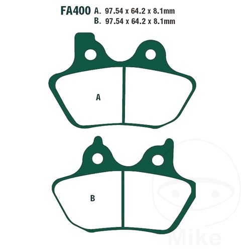 Ebc brake pads sintered 1 - ebc, hh