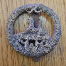 WW1 SWB Egypt Cap Badge 4cm