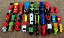Huge Collection of Trains, Carriages & WoodenRailway Tracks