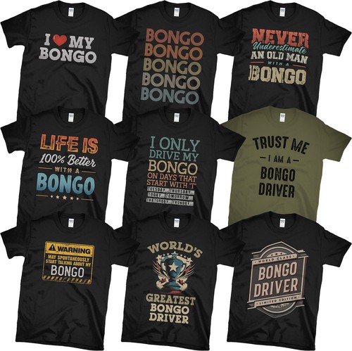 Bongo driver shirts awesome - driver,