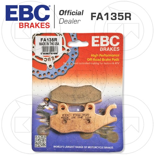 Ebc sinter front brake pads - ebc,