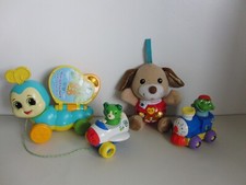 Leapfrog Butterfly Book, Alphabet Plane, Counting Train, V-tech singing Puppy