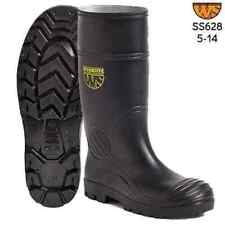 MENS SAFETY WELLINGTONS WATERPROOF BOOTS STEEL TOE CAP WELLIES BOOTS YARD RIGGER