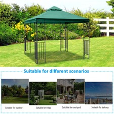 3x3m Garden Gazebo Top Cover