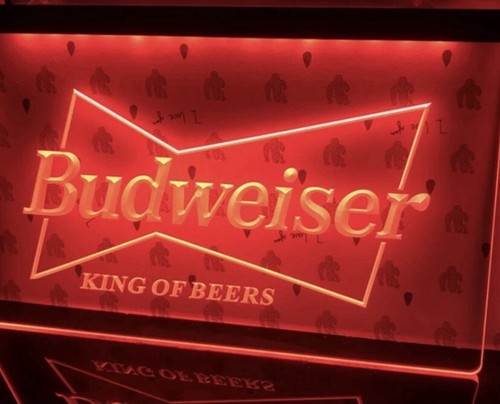 Budweiser king beer bar - ,