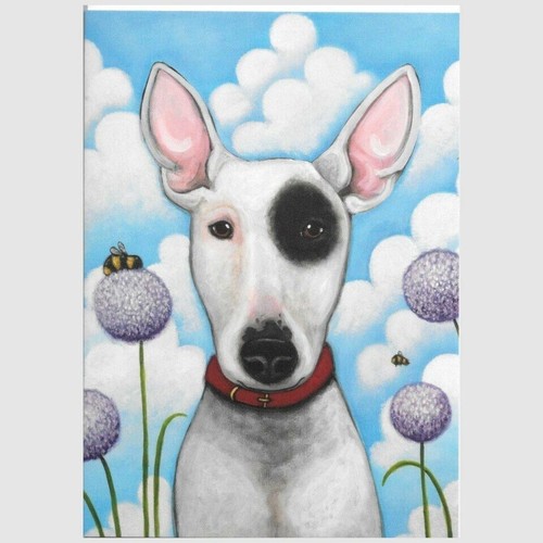 English bull terrier dog