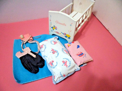 Vogue ginnette crib bed wood - crib,