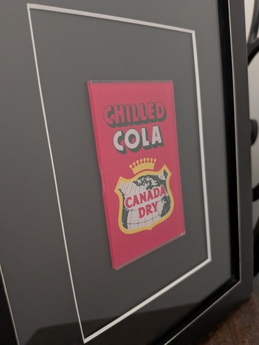 Vintage canada dry chilled - canada,