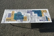 Vintage John Piper ‘London Skyline’ Coffee Table, delivery possible