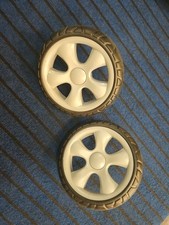 CareCo Cielo Rollator Walker Stroller Rear Wheels 🛞 + Spindles + Hub Caps X 2  