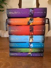 Harry Potter Hardcover Comple Set: Books 1-7 by J. K. Rowling...