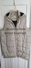 Ladies Stone Gilet with Navy