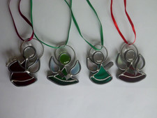 Stained Glass Angel Suncatcher