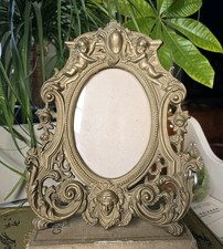 Antique Brass Photo Picture