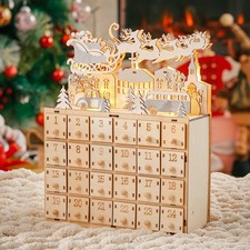 24 Drawer Countdown Wooden