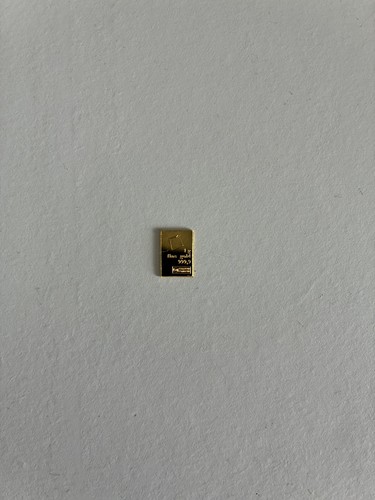 Gram fine gold bar 999 - 1,